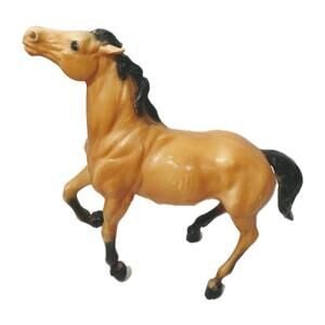 Breyer Horse #87 Traditional Diablo Mustang Buckskin Rearing Stallion Vintage